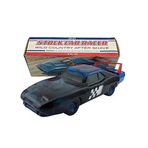 Avon Stock Car Racer Wild Country After Shave‎ Vintage Collectible with Box